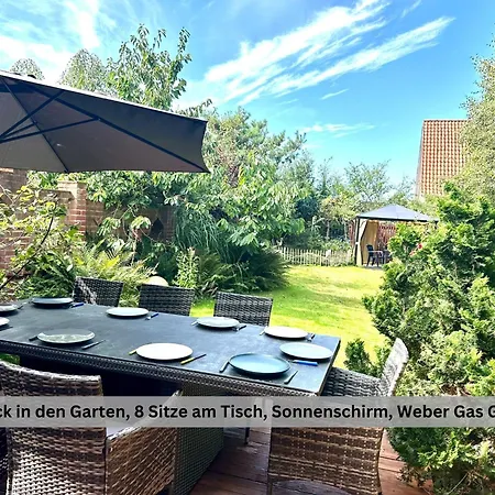 Of Africa - Einzigartige Themenzimmer, Eingezaeunten Garten, Sauna, Whirlpool & Kamin, Hunde Willkommen, Gasgrill, Voll Ausgestattete Kueche, Grosser Essbereich, Hamburg & Stade In Der Naehe Дом отдыха Hollern-Twielenfleth
