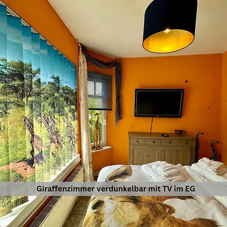 Of Africa - Einzigartige Themenzimmer, Eingezaeunten Garten, Sauna, Whirlpool & Kamin, Hunde Willkommen, Gasgrill, Voll Ausgestattete Kueche, Grosser Essbereich, Hamburg & Stade In Der Naehe بيت للعطل