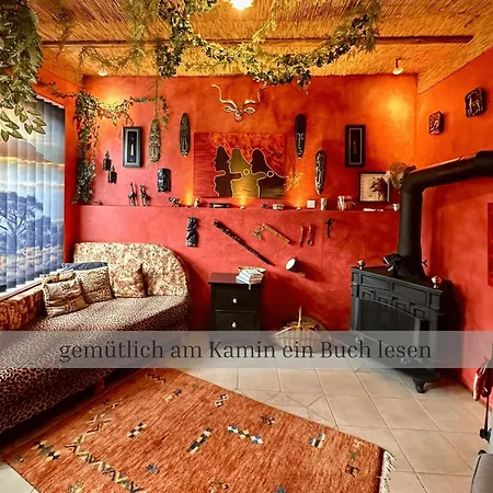Of Africa - Einzigartige Themenzimmer, Eingezaeunten Garten, Sauna, Whirlpool & Kamin, Hunde Willkommen, Gasgrill, Voll Ausgestattete Kueche, Grosser Essbereich, Hamburg & Stade In Der Naehe Holiday home *
