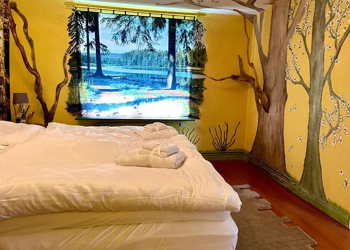 Of Africa - Einzigartige Themenzimmer, Eingezaeunten Garten, Sauna, Whirlpool & Kamin, Hunde Willkommen, Gasgrill, Voll Ausgestattete Kueche, Grosser Essbereich, Hamburg & Stade In Der Naehe Prázdninový dům