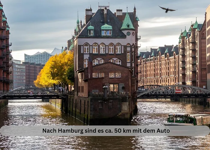Of Africa - Einzigartige Themenzimmer, Eingezaeunten Garten, Sauna, Whirlpool & Kamin, Hunde Willkommen, Gasgrill, Voll Ausgestattete Kueche, Grosser Essbereich, Hamburg & Stade In Der Naehe Semesterbostad Hollern-Twielenfleth