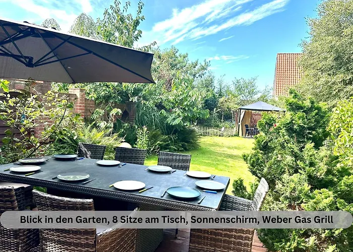 Of Africa - Einzigartige Themenzimmer, Eingezaeunten Garten, Sauna, Whirlpool & Kamin, Hunde Willkommen, Gasgrill, Voll Ausgestattete Kueche, Grosser Essbereich, Hamburg & Stade In Der Naehe Prázdninový dům Hollern-Twielenfleth