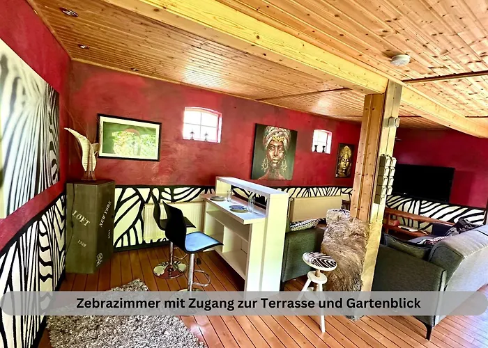 Semesterbostad Of Africa - Einzigartige Themenzimmer, Eingezaeunten Garten, Sauna, Whirlpool & Kamin, Hunde Willkommen, Gasgrill, Voll Ausgestattete Kueche, Grosser Essbereich, Hamburg & Stade In Der Naehe *