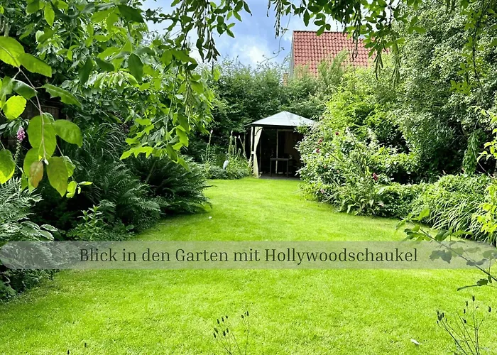 Of Africa - Einzigartige Themenzimmer, Eingezaeunten Garten, Sauna, Whirlpool & Kamin, Hunde Willkommen, Gasgrill, Voll Ausgestattete Kueche, Grosser Essbereich, Hamburg & Stade In Der Naehe