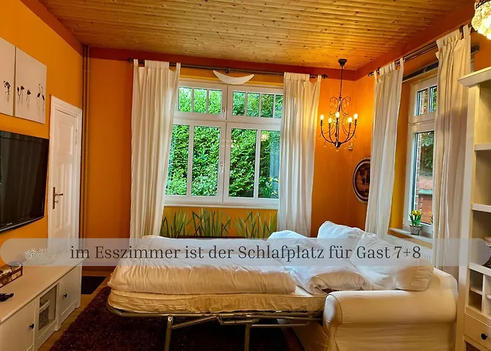 Semesterbostad Of Africa - Einzigartige Themenzimmer, Eingezaeunten Garten, Sauna, Whirlpool & Kamin, Hunde Willkommen, Gasgrill, Voll Ausgestattete Kueche, Grosser Essbereich, Hamburg & Stade In Der Naehe