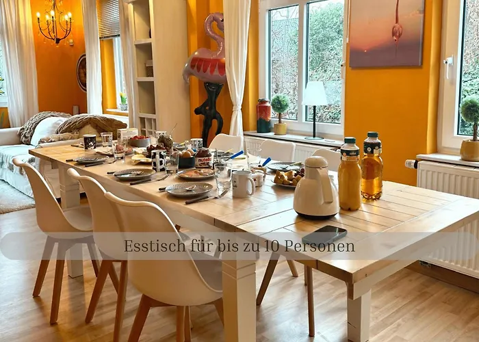 Of Africa - Einzigartige Themenzimmer, Eingezaeunten Garten, Sauna, Whirlpool & Kamin, Hunde Willkommen, Gasgrill, Voll Ausgestattete Kueche, Grosser Essbereich, Hamburg & Stade In Der Naehe Semesterbostad